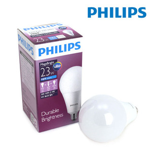필립스 LED전구 23W 주광색(하얀빛)